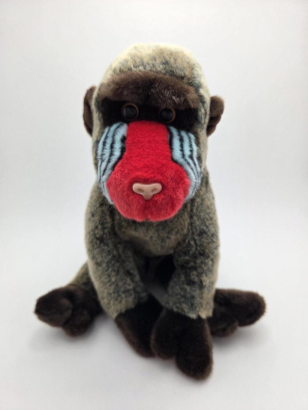 Ty Beanie Buddy Cheeks the Rainbow Butt Baboon! (10.5 inch) No Tags